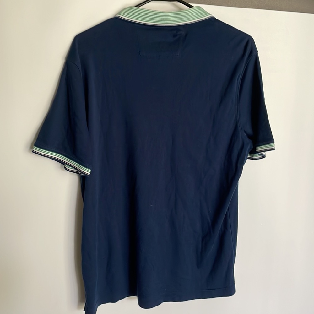 Banana Republic Navy Blue Polo - Picture 2 of 3